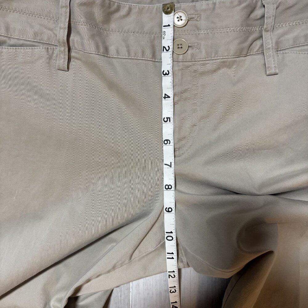 Loft Womens Wide Flare Leg Cotton Blend Pants Size 14 Career Office - Picture 4 of 8